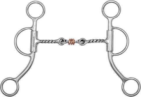 Showman Argentine Twisted Bit w/Dogbone & Copper Rollers in Saudi Arabia