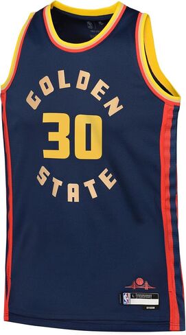 ستيفن كاري غولدن ستايت ووريورز NBA Navy #30 Kids Youth 8-20 City Edition Swingman Player Jersey in Saudi Arabia