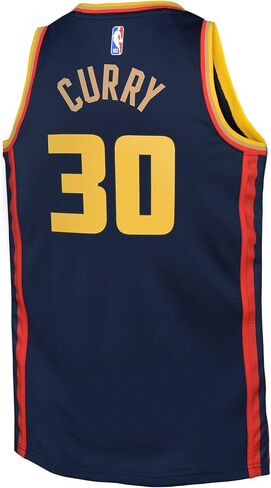 ستيفن كاري غولدن ستايت ووريورز NBA Navy #30 Kids Youth 8-20 City Edition Swingman Player Jersey in Saudi Arabia