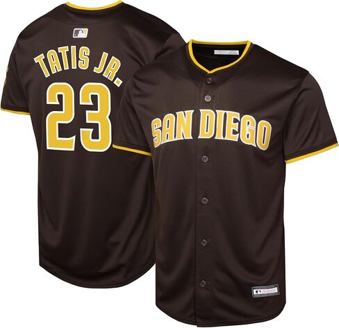 Fernando Tatis Jr. San Diego Padres MLB Kids Youth 8-20 Brown Alternate Player Jersey in Saudi Arabia