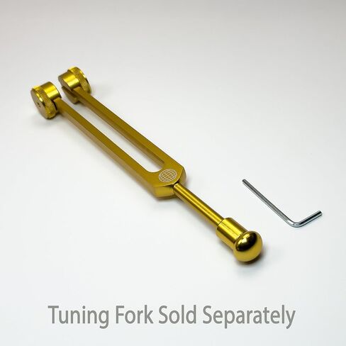 1PC Attenuator Bead Attachment for Tuning Forks – Enhances Vibration Transfer, Tactile Stimulation - Sound Healing and Biofield Harmonization | Silver in Kuwait