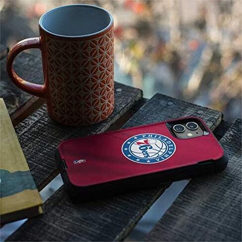 Skinit Decal Skin Compatible with OtterBox Defender iPhone 11 Case - Officially Licensed NBA Philadelphia 76ers Jersey Design in Saudi Arabia