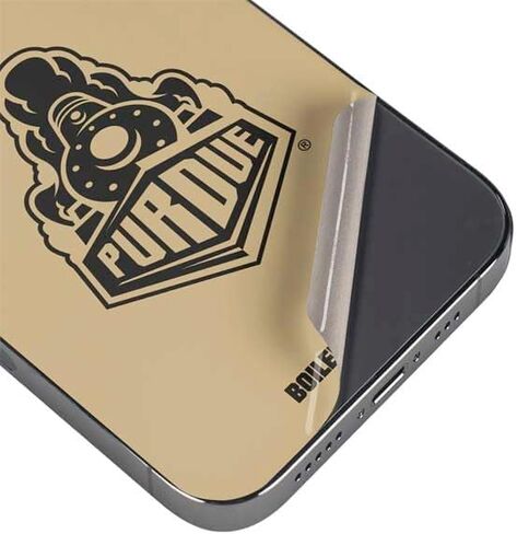 Skinit Decal Phone Skin Compatible with iPhone 16e - Officially Licensed Purdue University Boilermakers Design in Saudi Arabia