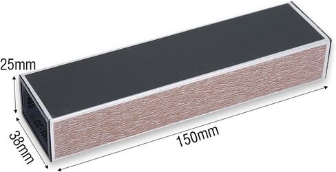 Guitar Leveling File, Fret Leveling Beam with Self adhesive Sandpaper Strip, Premium Aluminum Alloy, Guitar, Bass, Luthier Tool for Electric, Acoustic Guitar, Electric Bass in Saudi Arabia