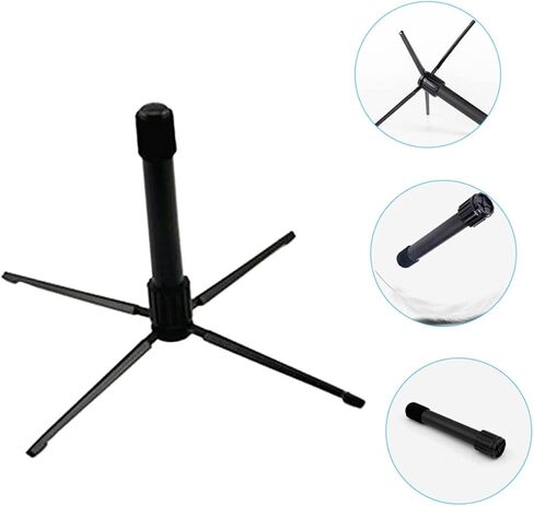 قاعدة حامل فلوت قابلة للطي ورف عرض محمول ورف للفلوت الكلارينيت والمزمار المنزلي للموسيقيين وهواة الجمع in Kuwait