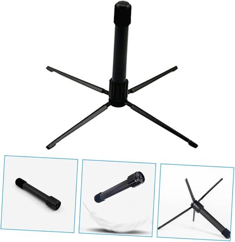 قاعدة حامل فلوت قابلة للطي ورف عرض محمول ورف للفلوت الكلارينيت والمزمار المنزلي للموسيقيين وهواة الجمع in Kuwait