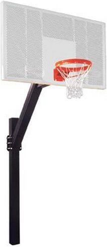 First Team Legend Intensity Steel-Aluminum In Ground Fixed Height Basketball System44; Scarlet in Saudi Arabia