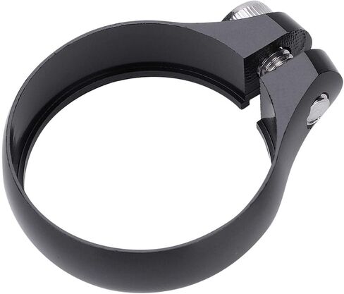 Bolt Clamp Aluminum Alloy Quick Release Seat Post Locking Clamps for 27.2mm(Black) in Saudi Arabia