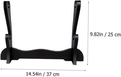 Wooden Flute and Display Stand Two Storage Holder for Musical Instruments and Decorative for Home Display and Organization in Saudi Arabia