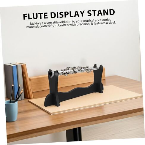 حامل عرض فلوت من الخيزران من SUPVOX، حامل سطح مكتب موفر للمساحة للموسيقيين، حامل كلارينيت قوي وحديث in Kuwait