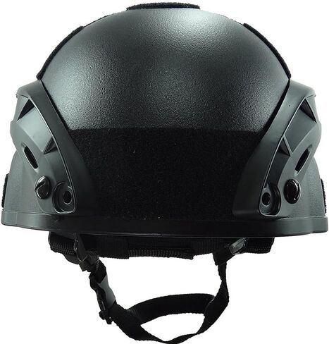 خوذة ATAIRSOFT التكتيكية Airsoft Paintball MICH 2000 مع حاجز جانبي وحامل NVG in Kuwait