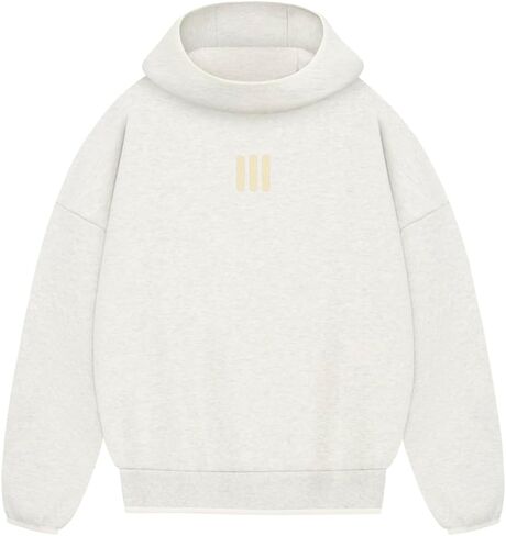 adidas Mens Fear Of God Athletics Hoodie Casual Outerwear Casual 4-Way Stretch - White - Size M in Saudi Arabia
