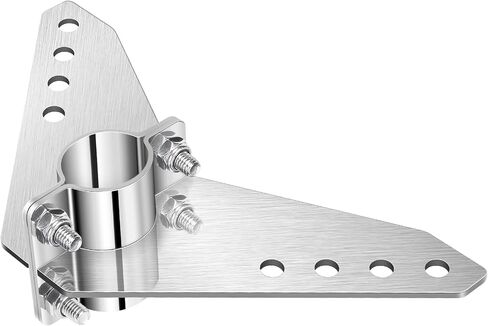 Haoguo Steering Triangle Compatible with Newport NK-180S Brushless Kayak Motor, Stainless Steel Structure, Anti-Rust, Easy Installation in Saudi Arabia