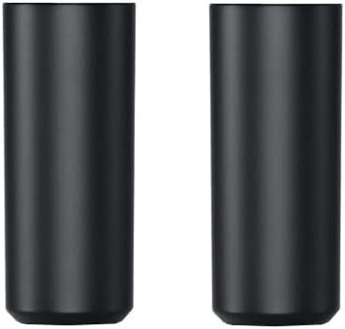 قطعتان من غطاء كوب بطارية الميكروفون BLX2 لجهاز الإرسال المحمول Shure BLX2/SM58 (أسود) in Saudi Arabia