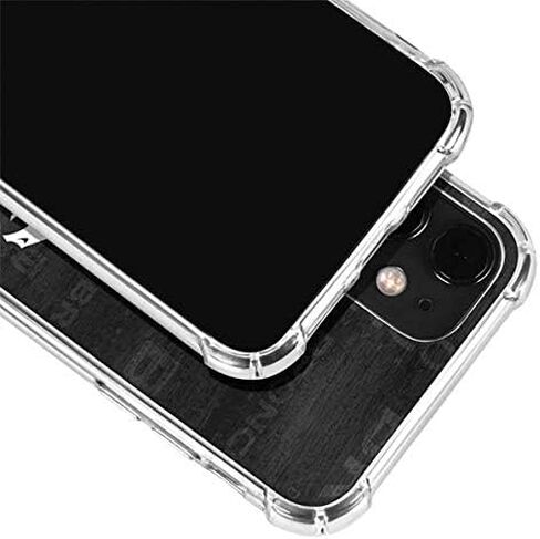 Skinit Clear Phone Case Compatible with iPhone 12 - Officially Licensed NFL Denver Broncos Black & White Design in Saudi Arabia