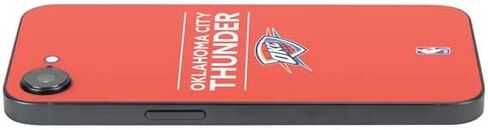Skinit Decal Phone Skin Compatible with iPhone 16e - Officially Licensed NBA Oklahoma City Thunder Large Logo Design in Saudi Arabia