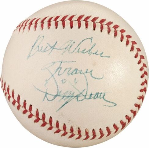 The Finest Dizzy Dean Single Signed AL Baseball BGS Graded Mint 9 & PSA DNA COA - Baseball Slabbed Autographed Cards in Saudi Arabia