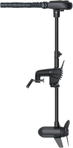 HASWING Electric Trolling Motor – 12V 1 HP Power 35.4 Inch Shaft Protruar Brushless Transom Mount Bracket Stepless Speed Control Folding Handle Boat Fishing Saltwater Freshwater in Saudi Arabia