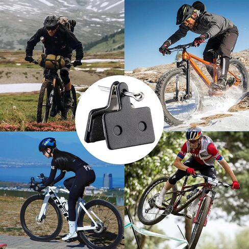 وسادات فرامل الدراجة عالية الأداء لدراجة Shimano MT200، وسادة فرامل قرص الدراجة الجبلية شبه المعدنية من الراتنج، وسادات فرامل الدراجة مناسبة لـ TRP/Tektro/Shimano Deore B01S M525 M515 M575 in Saudi Arabia