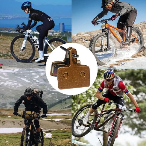 وسادات فرامل الدراجة عالية الأداء لدراجة Shimano MT200، وسادة فرامل قرص الدراجة الجبلية شبه المعدنية من الراتنج، وسادات فرامل الدراجة مناسبة لـ TRP/Tektro/Shimano Deore B01S M525 M515 M575 in Kuwait