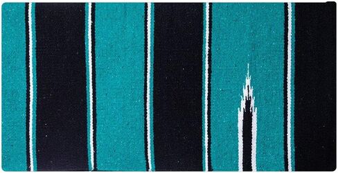 Dura-Tech Printed Double Layer Navajo Western Saddle Blanket for Horses 32" x 32" | Durable Acrylic Construction in Kuwait