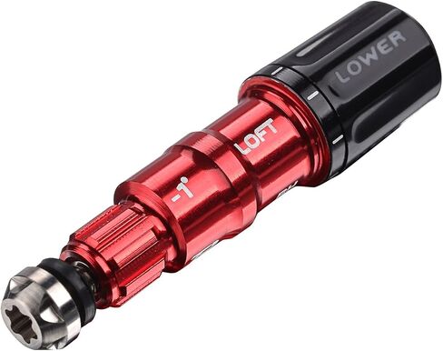 1 قطعة محول كم عمود الجولف الأحمر 1 درجة متوافق مع Taylormade R11 R11S R9 طرف خشبي للسائق 0.335 أو 0.350 للخيار in Kuwait