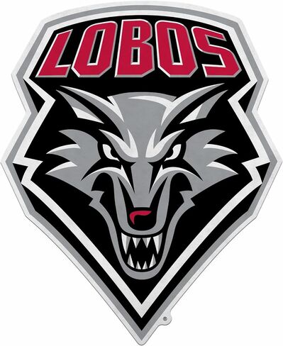 Rico Industries NCAA New Mexico Lobos Primary Shape Cut Pennant - Home and Living Room Décor - Soft Felt EZ to Hang in Saudi Arabia