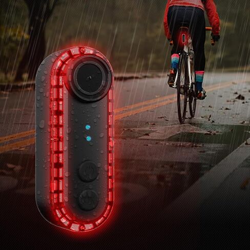 Yoidesu Rear View Camera, DV Camera Taillight, 1080P 150° | Rechargeable | 3500mAh Battery Up to 6 Hour Runtime | IPX6 Water | Safety Rear Light in Saudi Arabia
