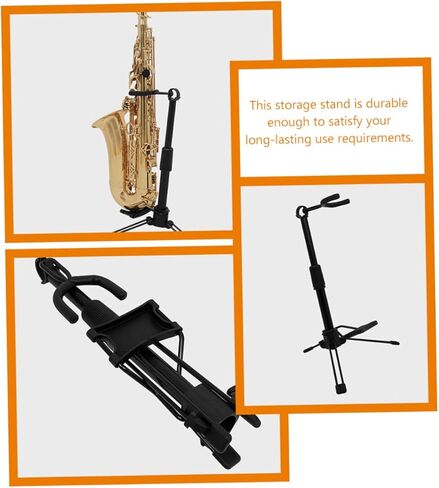 Foldable Flute Stand and Clarinet Holder Portable Oboe Rack for Wind Instruments Space-saving Sturdy Design for Musicians and Collectors for Home and Studio Use in Kuwait