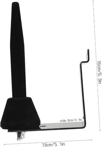Yardwe Saxophone and Flute Wall Holder Durable Storage Bracket for Woodwind Instruments Design for Easy Mounting for Home Music Displays and Accessories in Saudi Arabia
