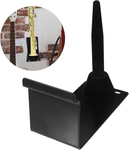 Yardwe Saxophone and Flute Wall Holder Durable Storage Bracket for Woodwind Instruments Design for Easy Mounting for Home Music Displays and Accessories in Saudi Arabia