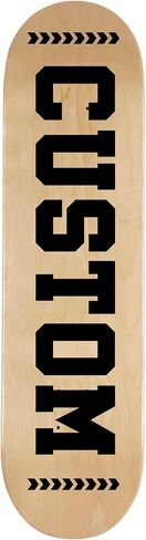 Custom Skateboard, Deck Personalized, Make Your Own Skateboard - Upload Your Awesome Image in Saudi Arabia
