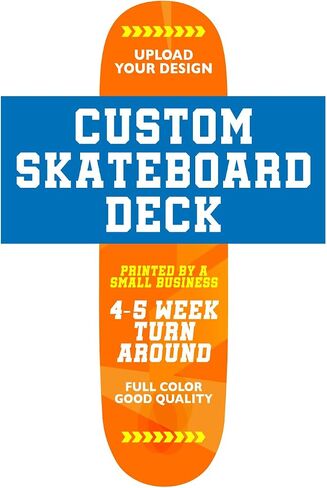 Custom Skateboard, Deck Personalized, Make Your Own Skateboard - Upload Your Awesome Image in Saudi Arabia