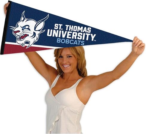 شركة College Flags & Banners Co. شعار سانت توماس بوبكاتس، علم راية in Saudi Arabia