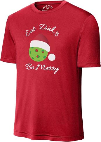 Eat Dink Be Merry Men's Performance Tee in Saudi Arabia
