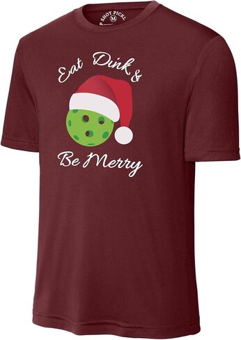 Eat Dink Be Merry Men's Performance Tee in Saudi Arabia