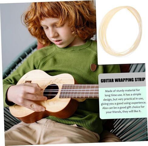 Kisangel 10pcs Guitar Binding Strip Abs Guitar Inlay Decor Edge Protector Strip Inlay Easy Install in Saudi Arabia