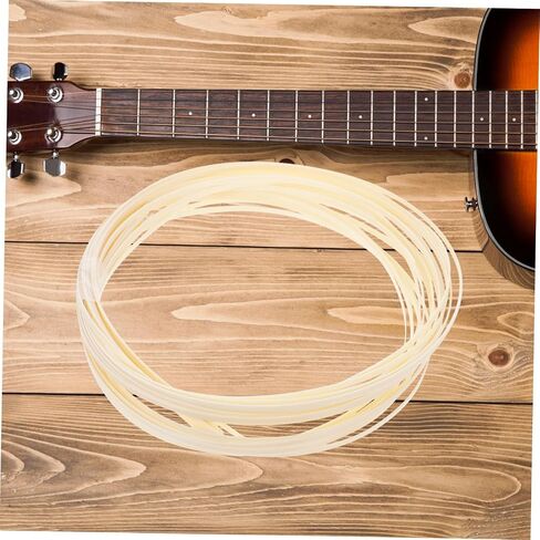 Yardwe Guitar Binding Material 10pcs Abs Guitar Inlay 1650 * 6 * 1.5mm Edge Protector Multi-purpose Decorative Strips in Kuwait