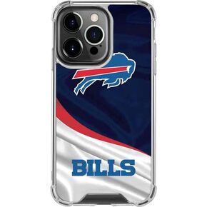 حافظة هاتف Skinit الشفافة متوافقة مع iPhone 14 Pro - تصميم NFL Buffalo Bills المرخص رسميًا in Kuwait