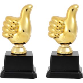 كأس الإبهام الذهبي، 13 سم/5.12 بوصة، جائزة نقش الإبهام المضحكة من البلاستيك الفائز بالاحتفالات، الألعاب الرياضية، الفصول الدراسية، مسابقات كرة القدم، مكافآت تقديرية in Kuwait