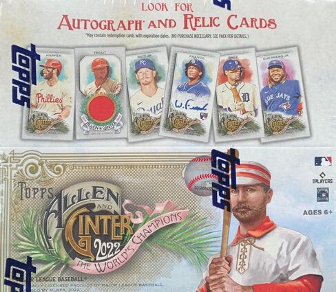 2022 Topps Allen and Ginter Baseball Series صندوق بيع بالتجزئة مختوم من المصنع مكون من 24 عبوة مع بطاقة أساسية صغيرة واحدة لكل حزمة in Saudi Arabia