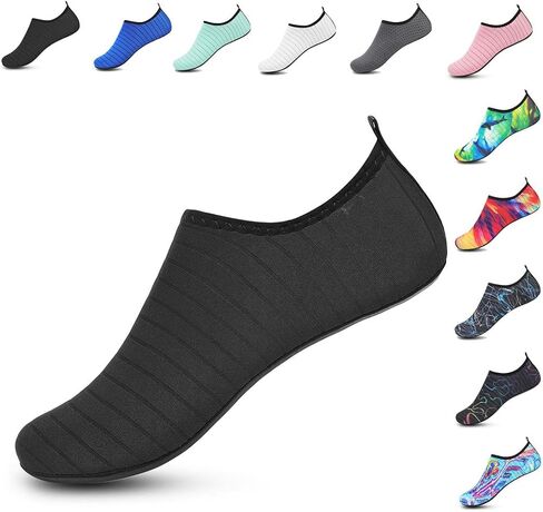 Quick-Dry Water Shoes Barefoot Aqua Socks for Men Women Beach Pool Water Sports in Saudi Arabia