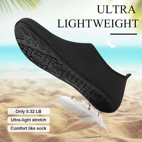 Quick-Dry Water Shoes Barefoot Aqua Socks for Men Women Beach Pool Water Sports in Saudi Arabia