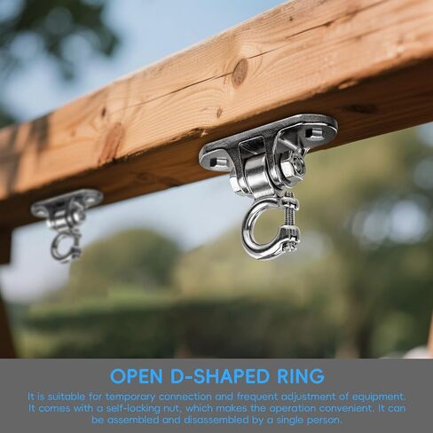 Swing Hardware Heavy Duty Swing Hanger Playground Porch Swing Sandbag Yoga Hammock Stand Wooden Indoor Outdoor 1500 lb Capacity in Saudi Arabia