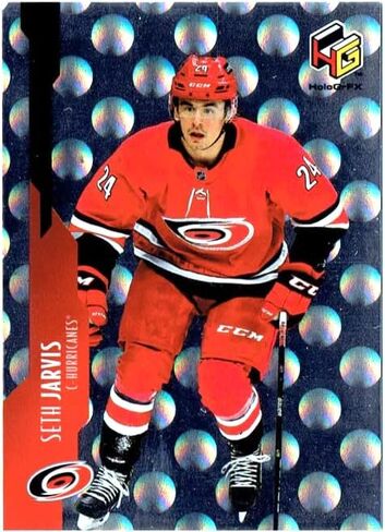 2021-22 Upper Deck Extended HoloGrFX Rookies Seth Jarvis Rookie Card RC #HG-9 in Saudi Arabia