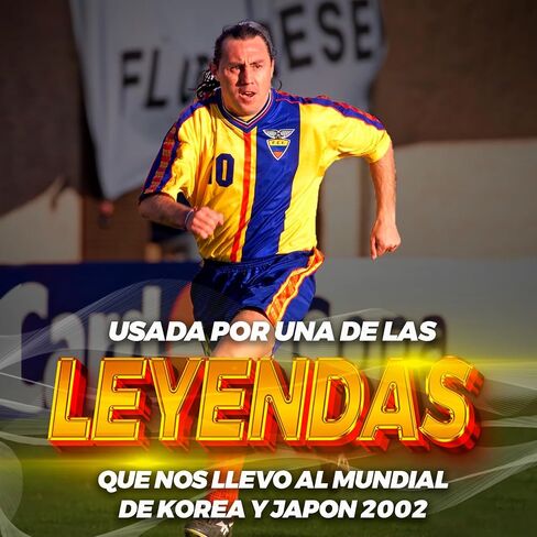 Camiseta Retro Ecuador 1998 para Hombre | Edición Clásica | Mundial 2002 | Tallas Adulto | Hinchas Ecuatorianos in Saudi Arabia