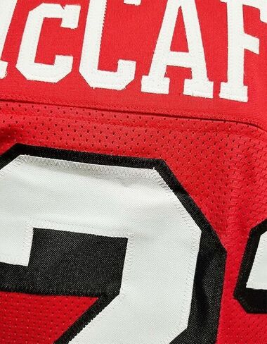 Generic Custom Stitched Christian McCaffrey Adult Red Jersey Size Adult Medium, CMC in Saudi Arabia