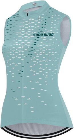 Women's Cycling Jersey Sleeveless Bike Vest Shirts Bicycle Clothing Biking Tank Tops Tights in Saudi Arabia