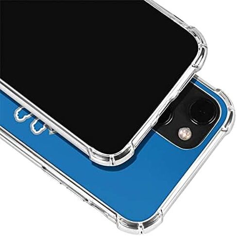 Skinit Clear Phone Case Compatible with iPhone 13 - Officially Licensed NFL Detroit Lions Distressed Design in Saudi Arabia