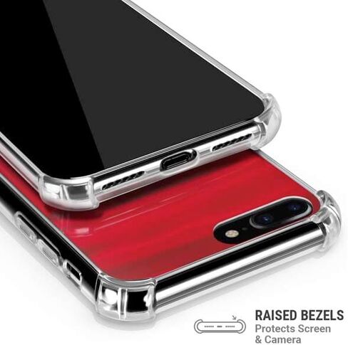 Skinit Clear Phone Case Compatible with iPhone 7/8 Plus - Officially Licensed NFL Kansas City Chiefs Design in Saudi Arabia